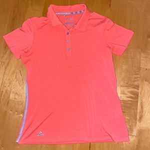 Adidas dri-fit polo/t shirt.
